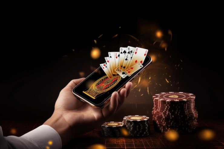Tampilan gulungan Mega Moolah dengan simbol hewan Afrika